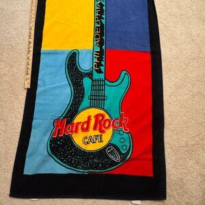 Hard Rock Cafe Philadelphia "guitar" beach towel